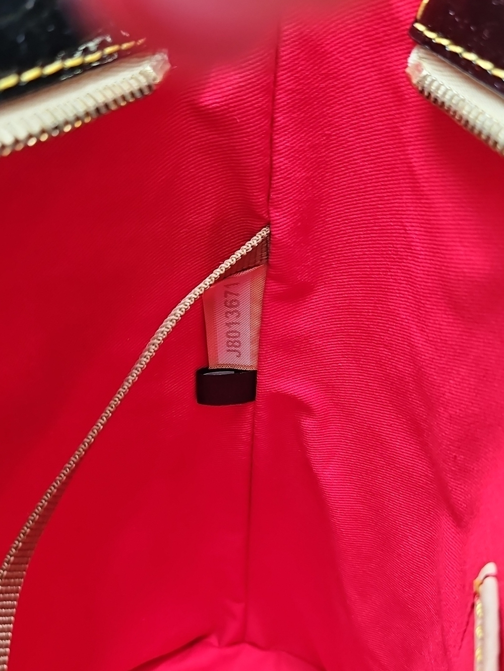 Dooney & Bourke Black & (Off) White Patent Leather Lexington Shopper - Picture 14 of 16